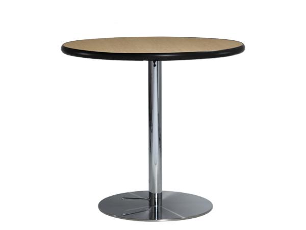 CECA-037 | 36" Round Cafe Table w/ Maple Top and Hydraulic Base -- Trade Show Furniture Rental